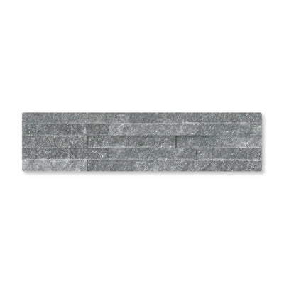 Charcoal Glint / Mini Split 3x11.75 / Split Faced