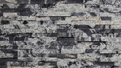 Nero Ledgestone Granite / 6x24 / Splitface