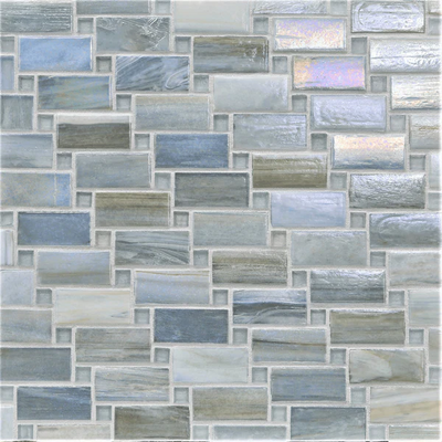 Cocos Keeling / 1x2 Vineyard Mosaic / Glossy