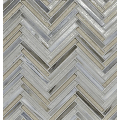 Cappadocia / .5x4 Zig&Zag Chevron Mosaic / Glossy
