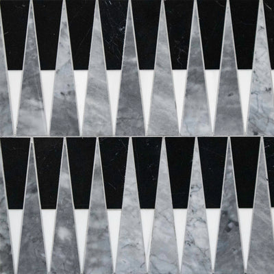 Backgammon / Mosaic / Honed