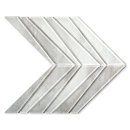 Glacier / Chevron Mosaic / Glossy