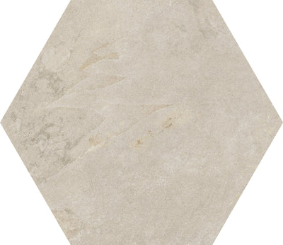 Ivory / 9.5x11 Hexagon / Matte