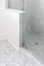 Venatino Carrara 4x36 Double Bevel Polished installation image