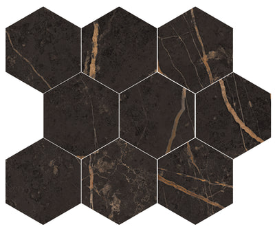 Saint Laurent - Coming Soon / 4x4.5 Hexagon Mosaic / Matte