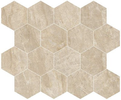 Caramel / Hexagon Mosaic / Matte