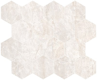 Cotton / Hexagon Mosaic / Matte