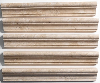 Beige / 1.75x12 Chair Rail / Honed