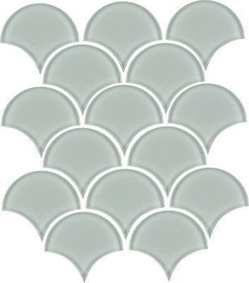 Sea / Scallop Mosaic / Glossy