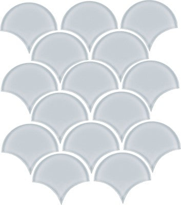 Sky / Scallop Mosaic / Glossy