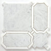 White Carrara with Thassos