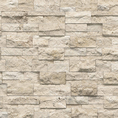 Roman Beige Travertine / 9x24 / Splitface
